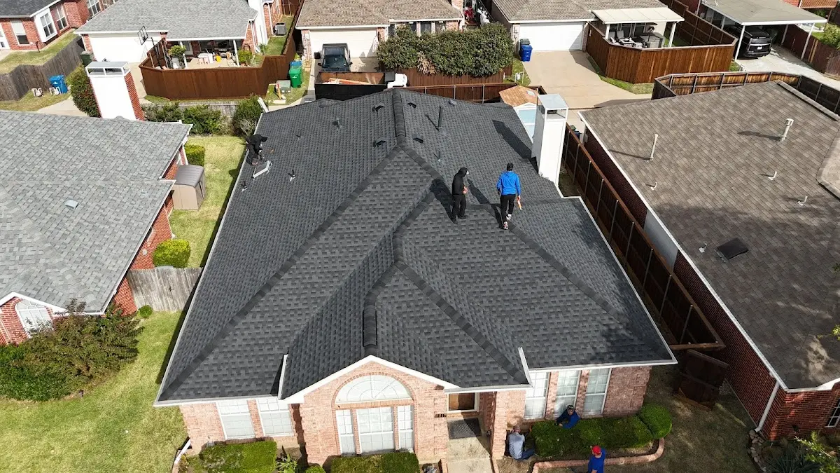 Commercial Roofing work in progress on a El Paso de Robles (Paso Robles) property